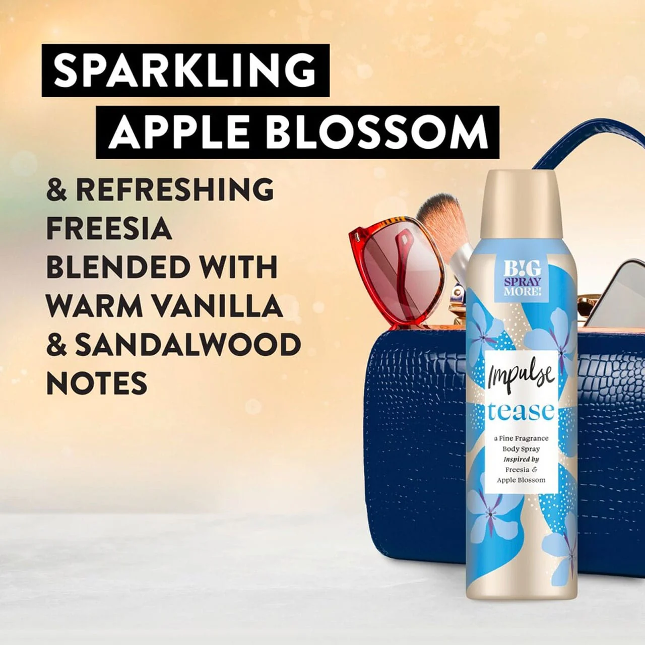 Impulse Body Spray Tease Inspired By Freesia & Apple Blossom 150ml 2 Impulse Body Spray Tease Inspired By Freesia & Apple Blossom 150ml