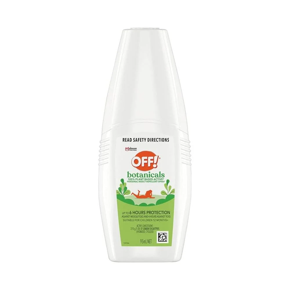 Off Botanicals Plant Based Active Personal Insect Repellent Spray 95ml