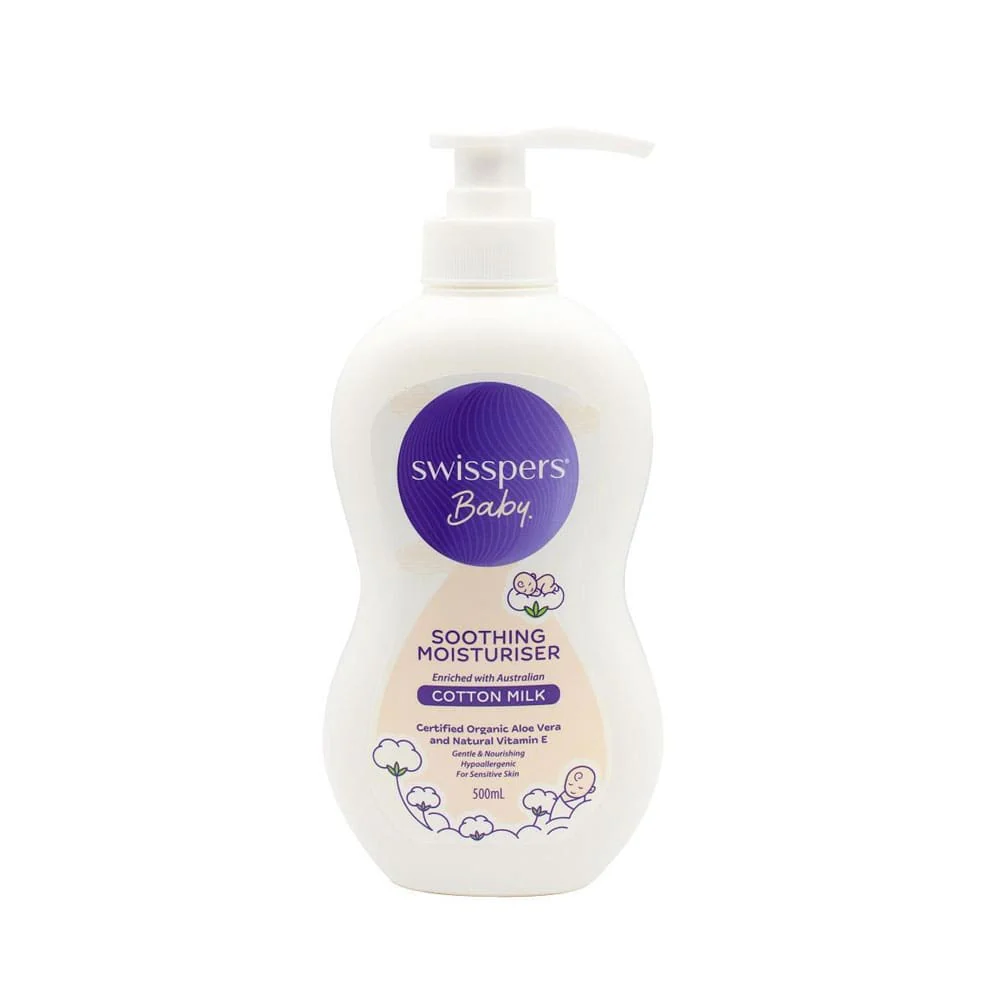 Swisspers Baby Soothing Moisturiser 500ml