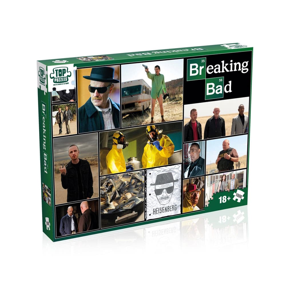 Top Trumps Puzzles 1000 Pieces Breaking Bad 18+