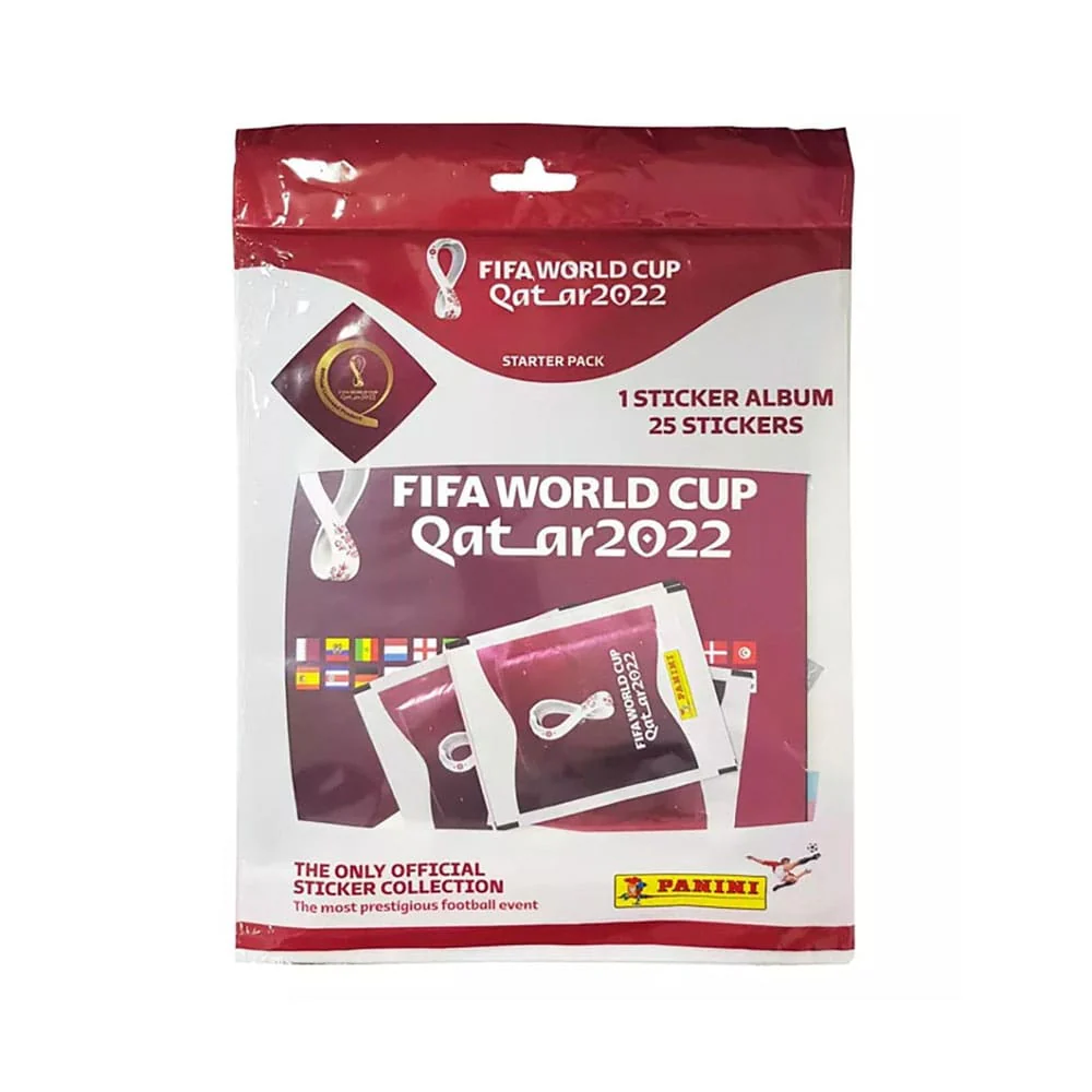 Panini 2022 Fifa World Cup Qatar Sticker Starter Pack