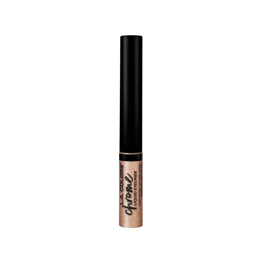 LA Colors Chrome Liquid Eyeliner Rose Gold 5ml
