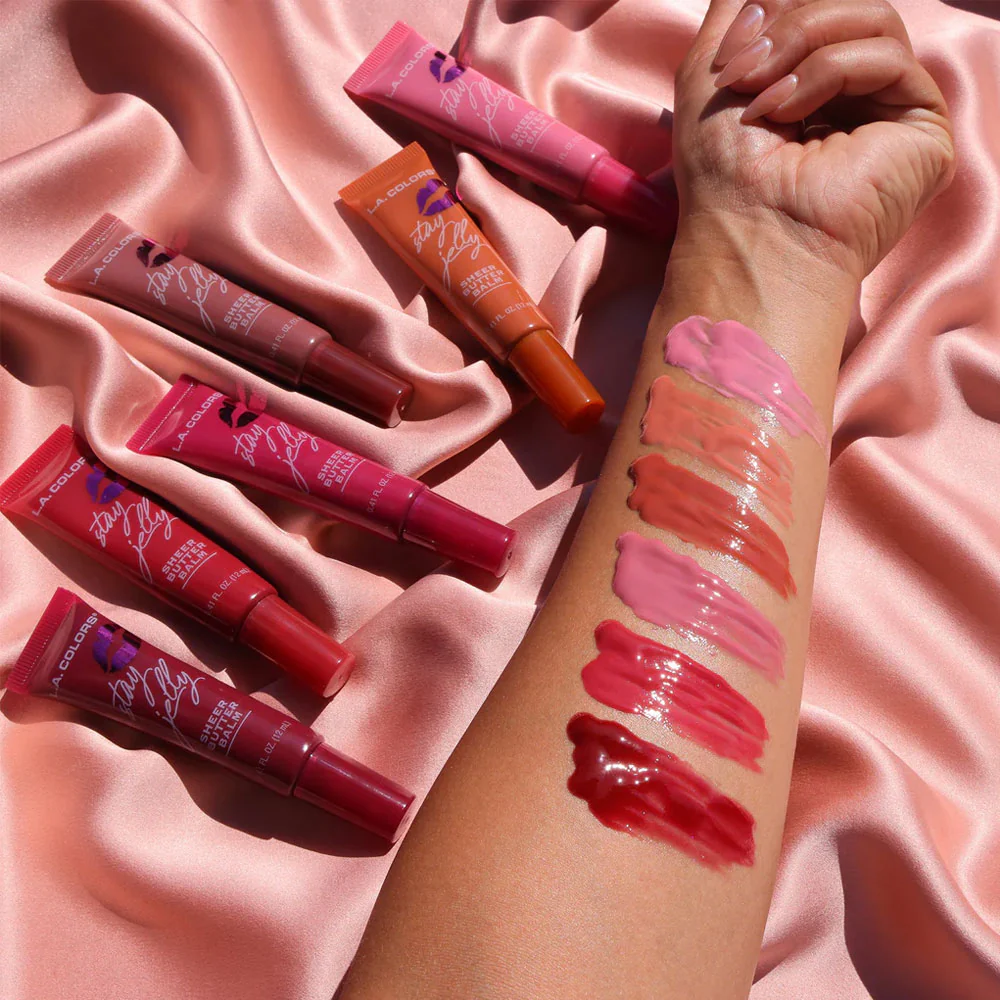 LA Colors Stay Jelly Sheer Butter Balm Smiles 12ml 3 LA Colors Stay Jelly Sheer Butter Balm Smiles 12ml