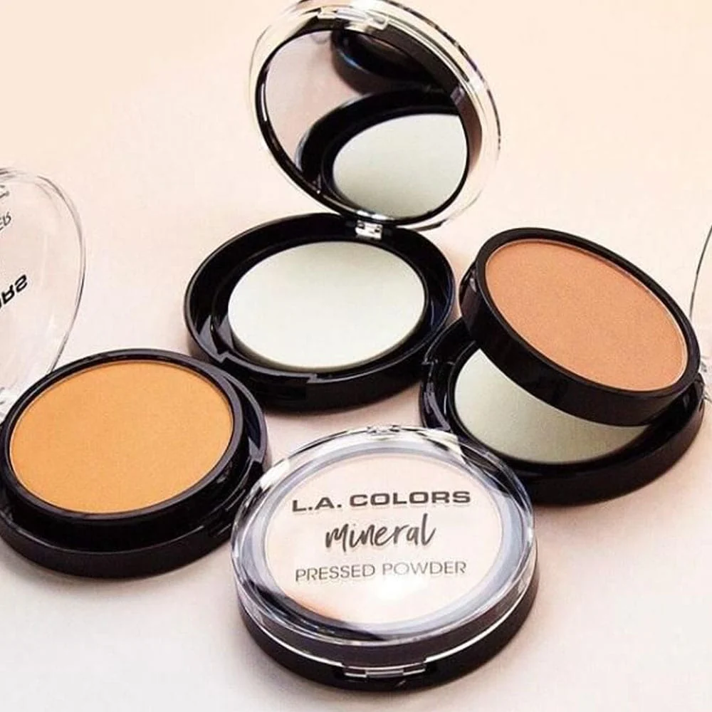 LA Colors Mineral Pressed Powder Creamy Natural 7.5g 2 LA Colors Mineral Pressed Powder Creamy Natural 7.5g
