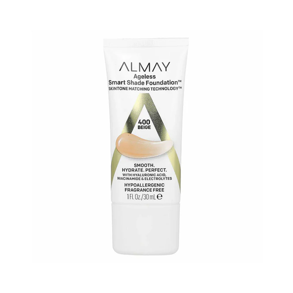 Almay Smart Shade Ageless Foundation 400 Beige 30ml