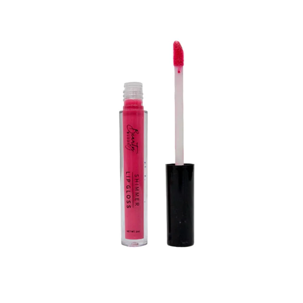 Beauty Buddy Shimmer Lip Gloss 04 Satin Pink 2ml 2 Beauty Buddy Shimmer Lip Gloss 04 Satin Pink 2ml