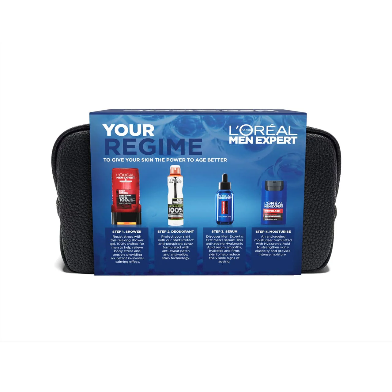 L'Oreal Men Expert Gift Pack Anti Ageing Essentials 3 L'Oreal Men Expert Gift Pack Anti Ageing Essentials