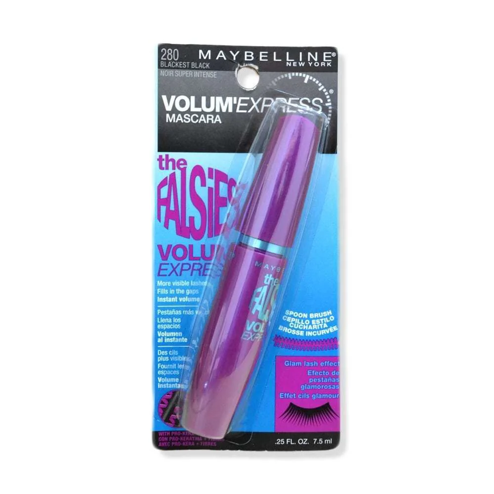 Maybelline The Falsies Volum' Express Mascara 280 Blackest Black 7.5ml 2 Maybelline The Falsies Volum' Express Mascara 280 Blackest Black 7.5ml