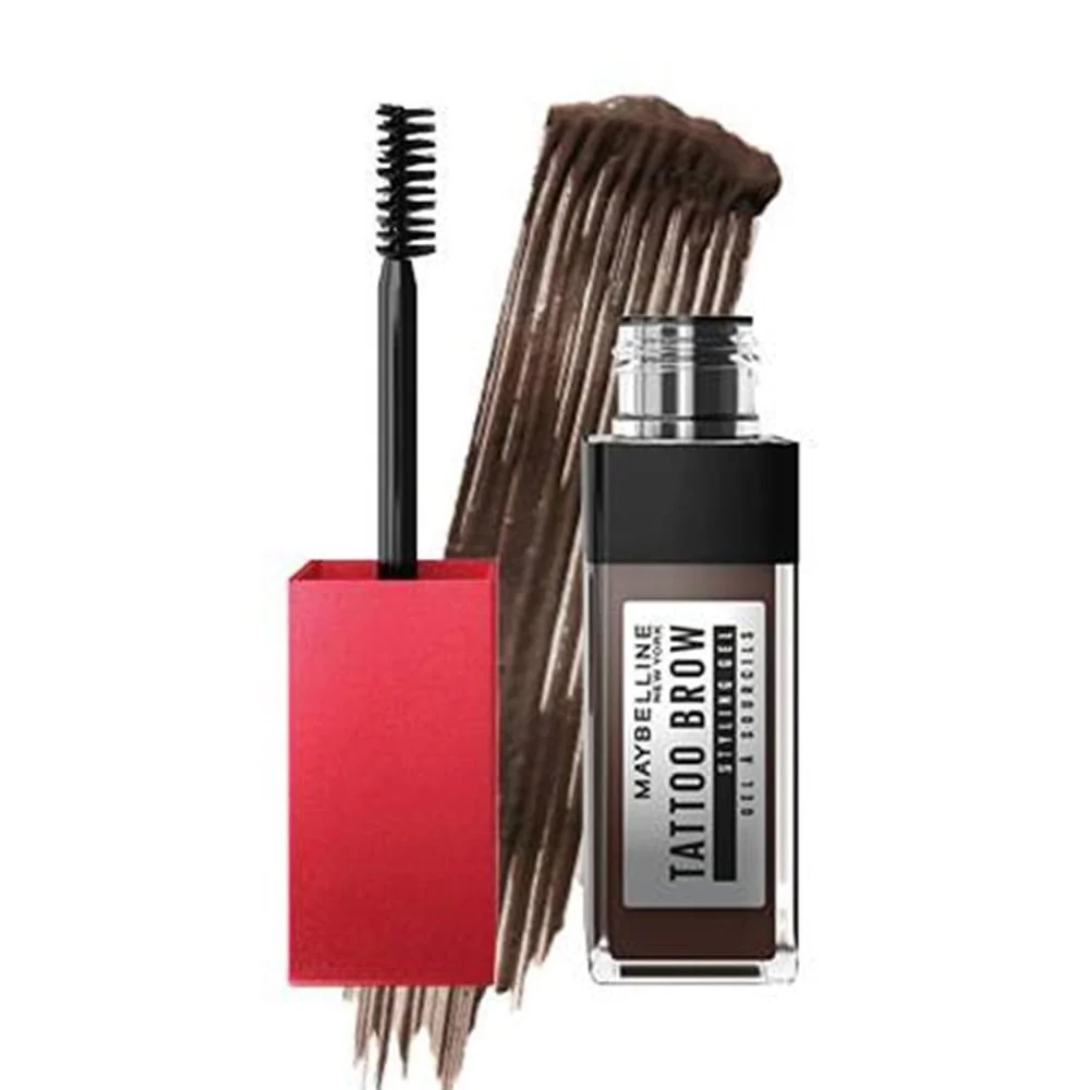 Maybelline Tattoo Brow 36Hr Styling Gel 260 Deep Brown 6ml 1 Maybelline Tattoo Brow 36Hr Styling Gel 260 Deep Brown 6ml
