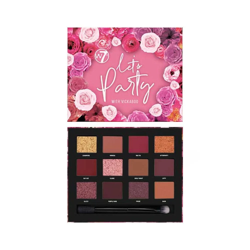 W7 Let's Party Pressed Pigment Palette