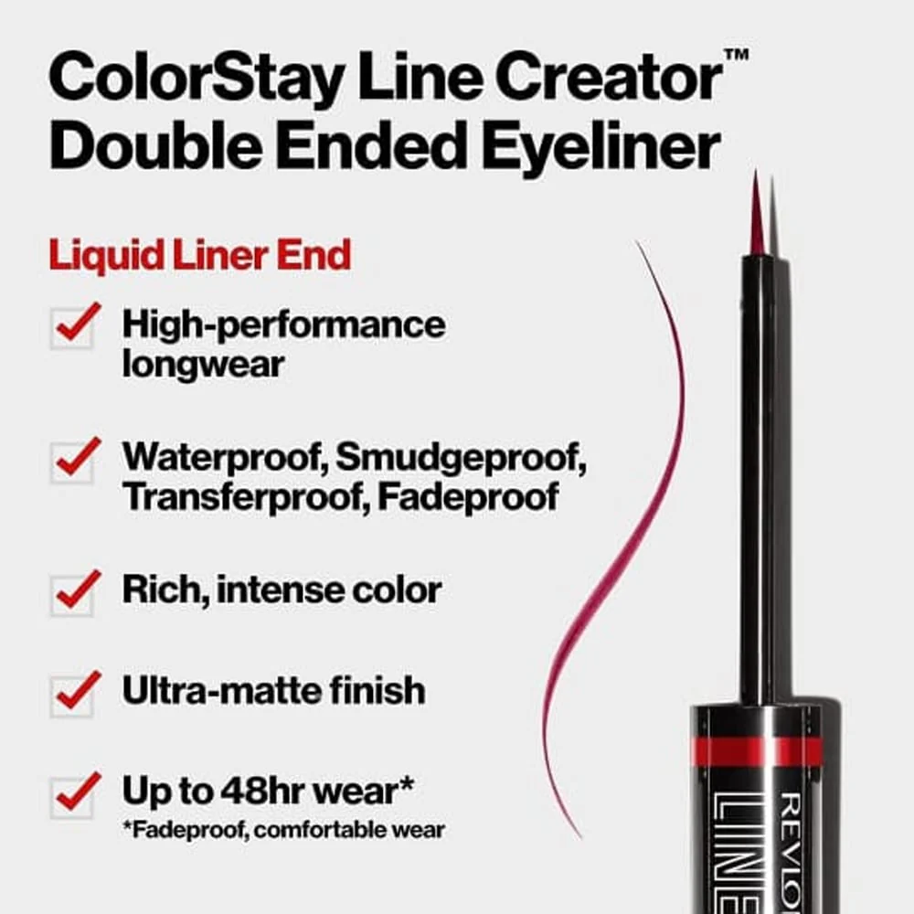 Revlon ColorStay Line Creator Double Ended Eyeliner 153 She's On Fire 2 Revlon ColorStay Line Creator Double Ended Eyeliner 153 She's On Fire