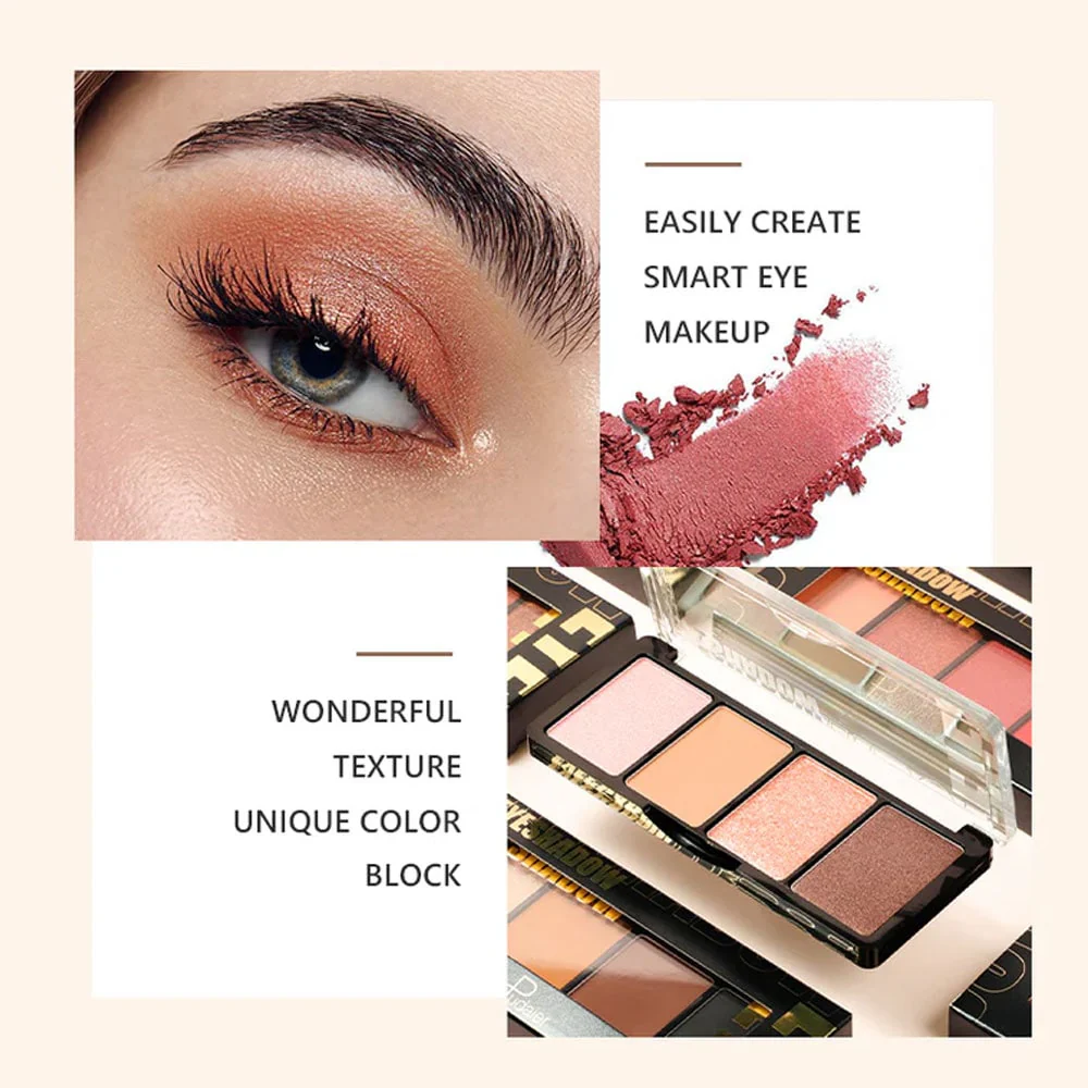 Pudaier Quad Eyeshadow Palette 7 Sunset Stories 2 Pudaier Quad Eyeshadow Palette 7 Sunset Stories