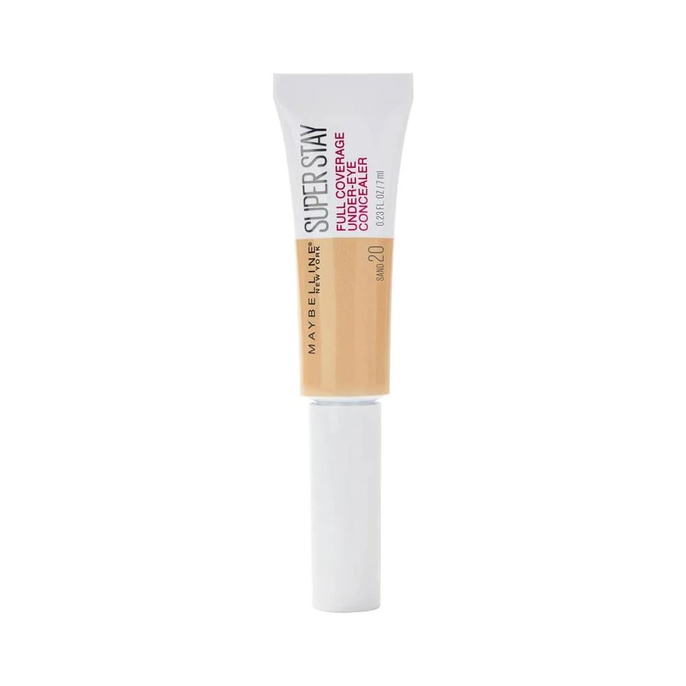 Maybelline SuperStay Full Coverage Under Eye Concealer 20 Sand 6ml 2 Maybelline SuperStay Full Coverage Under Eye Concealer 20 Sand 6ml