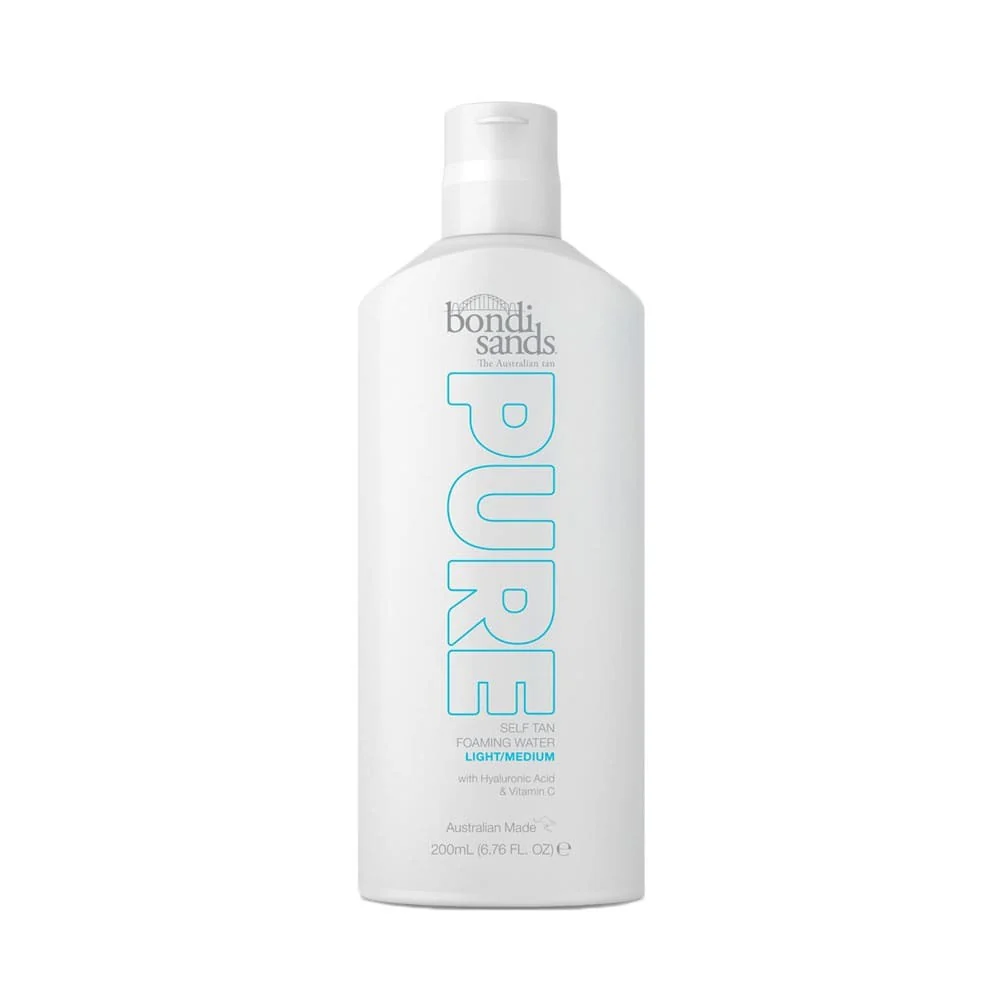 Bondi Sands Pure Self Tan Foaming Water Light/Medium 200ml