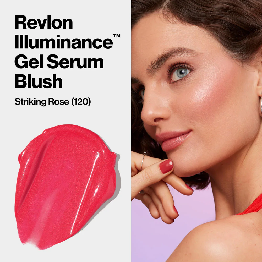 Revlon Illuminance Gel Serum Blush 120 Striking Rose 2 Revlon Illuminance Gel Serum Blush 120 Striking Rose