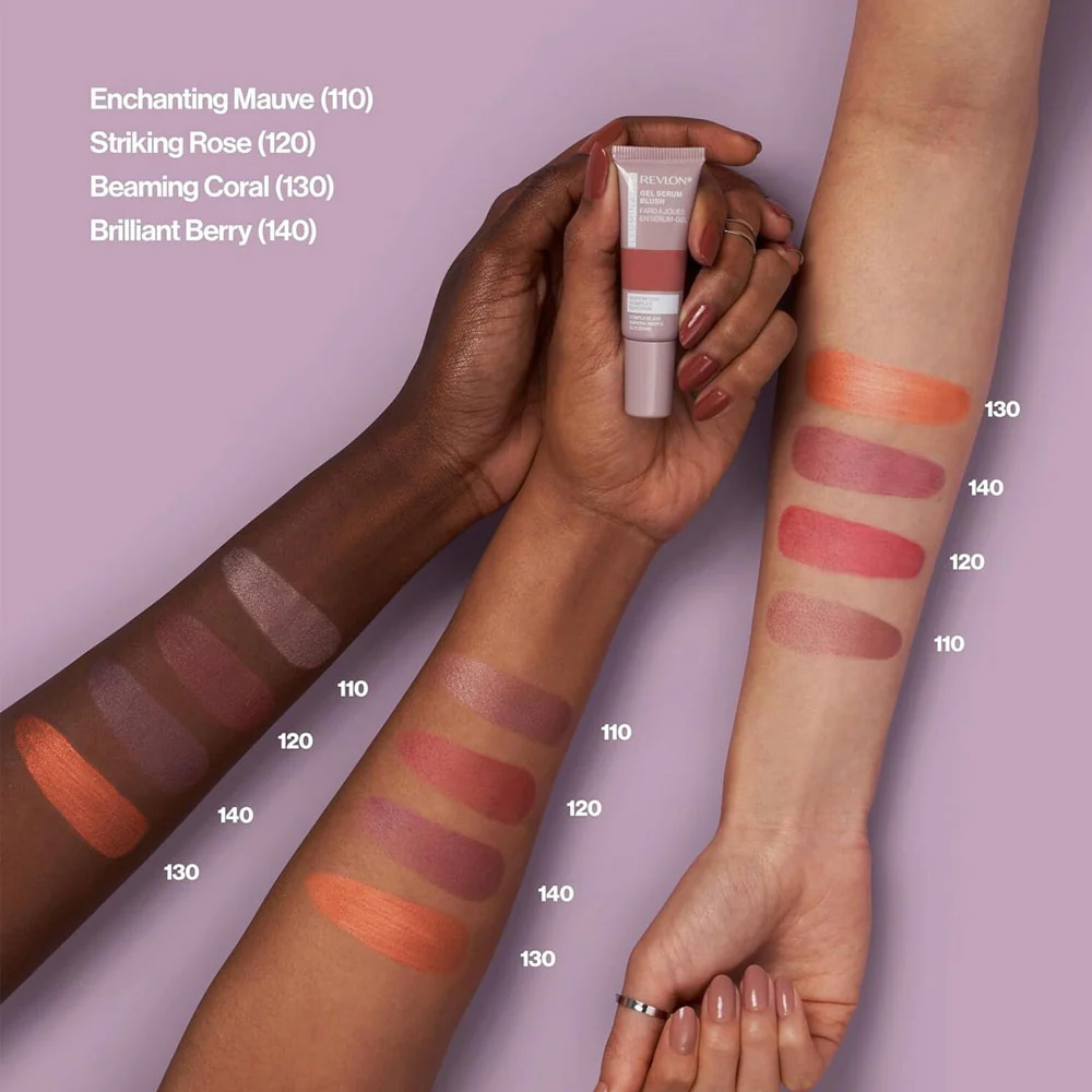 Revlon Illuminance Gel Serum Blush 120 Striking Rose 3 Revlon Illuminance Gel Serum Blush 120 Striking Rose