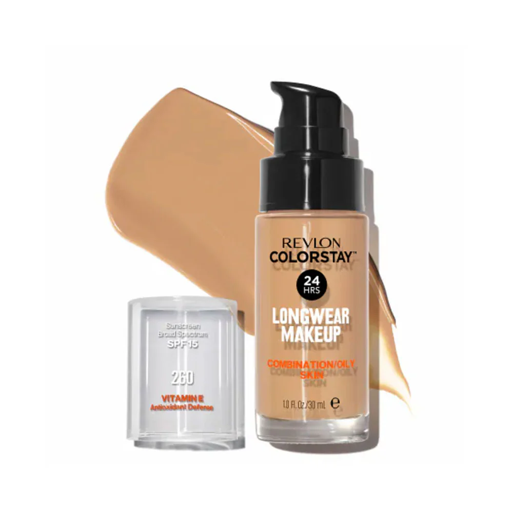 Revlon ColorStay Combination/Oily Foundation SPF15 260 Light Honey 30ml