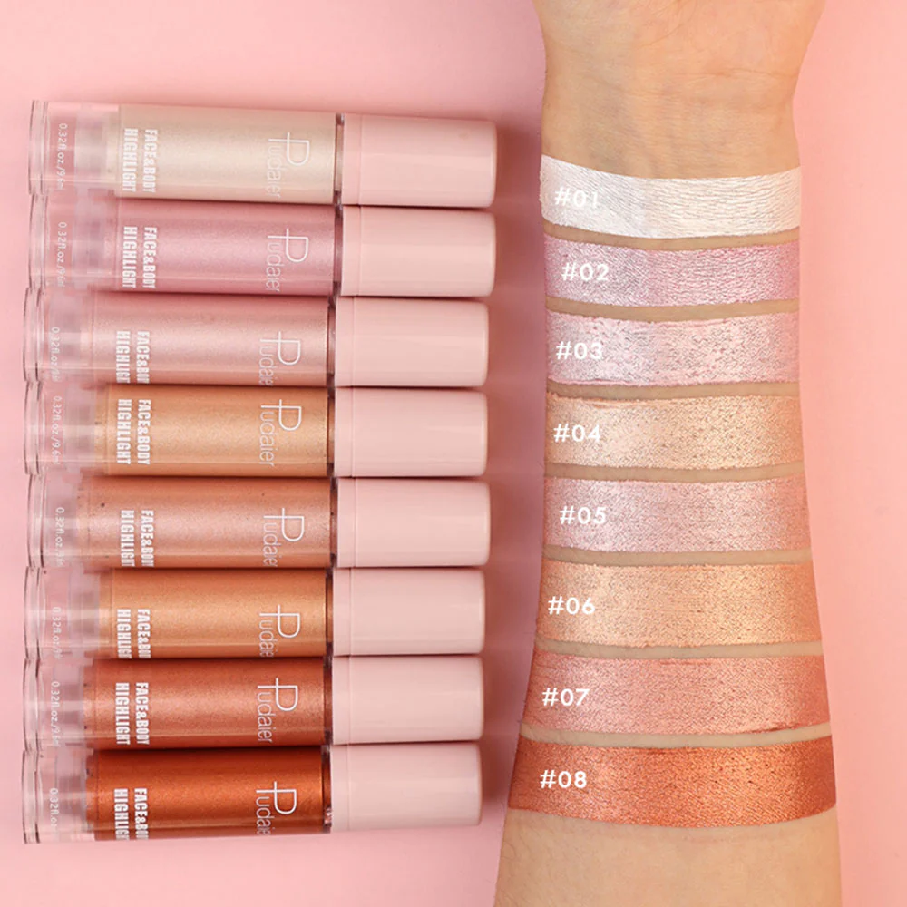 Pudaier Face & Body Highlight 8 Sunset Bronze 9.6ml 3 Pudaier Face & Body Highlight 8 Sunset Bronze 9.6ml