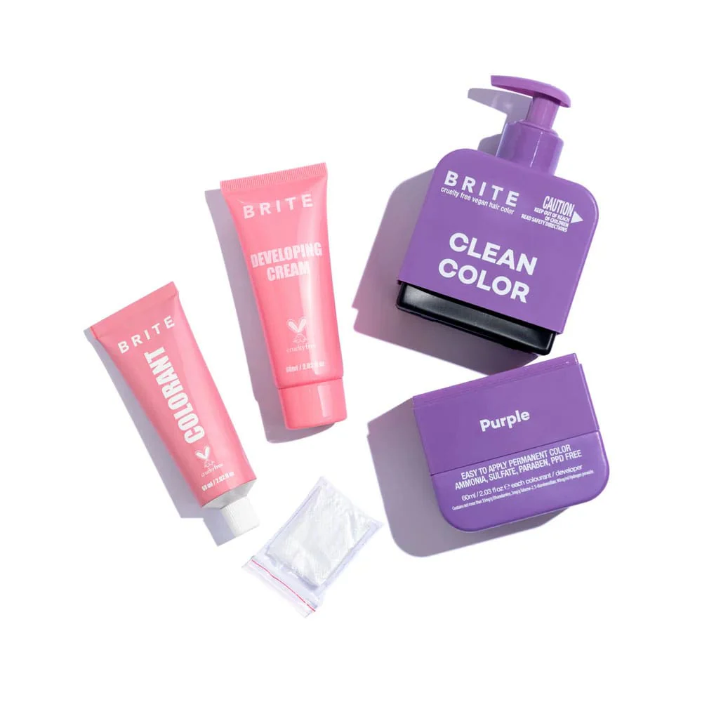 Brite Clean Color Purple 3 Brite Clean Color Purple