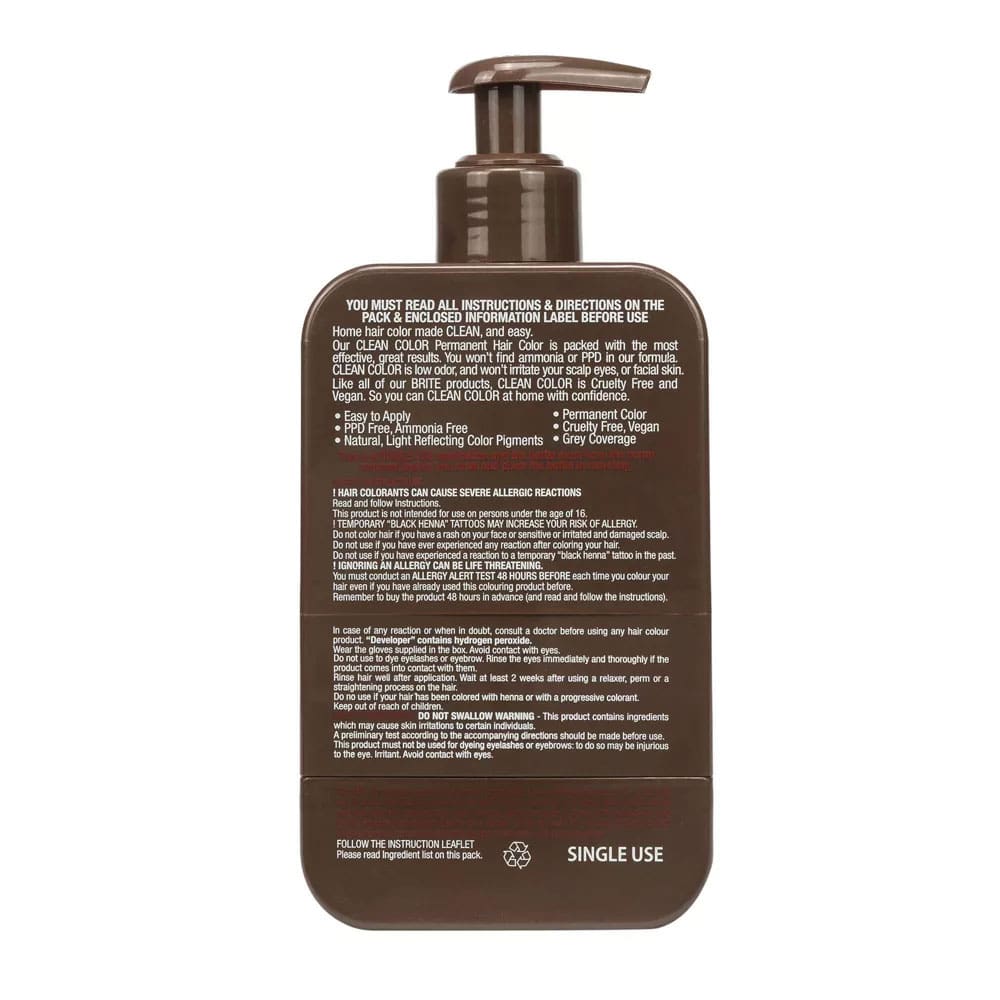 Brite Clean Color Dark Brown - Cosmetic Capital