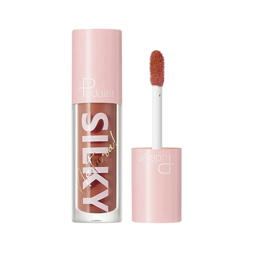 Pudaier Silky Natural Lip Gloss 8 Sunset Glow 3.5g 1 Pudaier Silky Natural Lip Gloss 8 Sunset Glow 3.5g