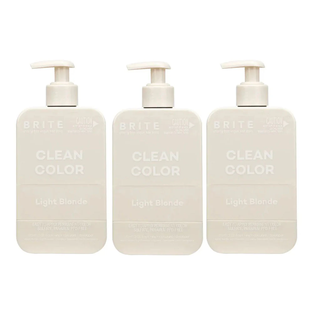 3x Brite Clean Color Light Blonde