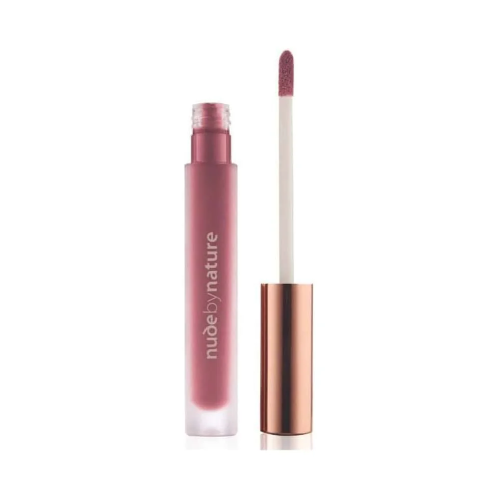 Nude By Nature Satin Liquid Lipstick 06 Wisteria