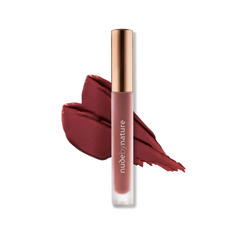 Nude By Nature Satin Liquid Lipstick 08 Sienna
