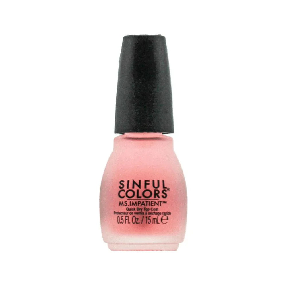 Sinful Colors Quick Dry Top Coat Ms Impatient 15ml
