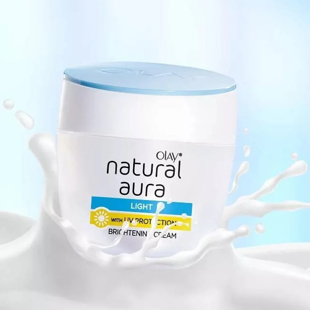 Olay Natural Aura Light Brightening Cream 50g 2 Olay Natural Aura Light Brightening Cream 50g