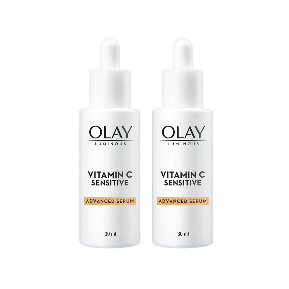 Olay Luminous Vitamin C Sensitive Advanced Serum 2x 30ml 2 Olay Luminous Vitamin C Sensitive Advanced Serum 2x 30ml
