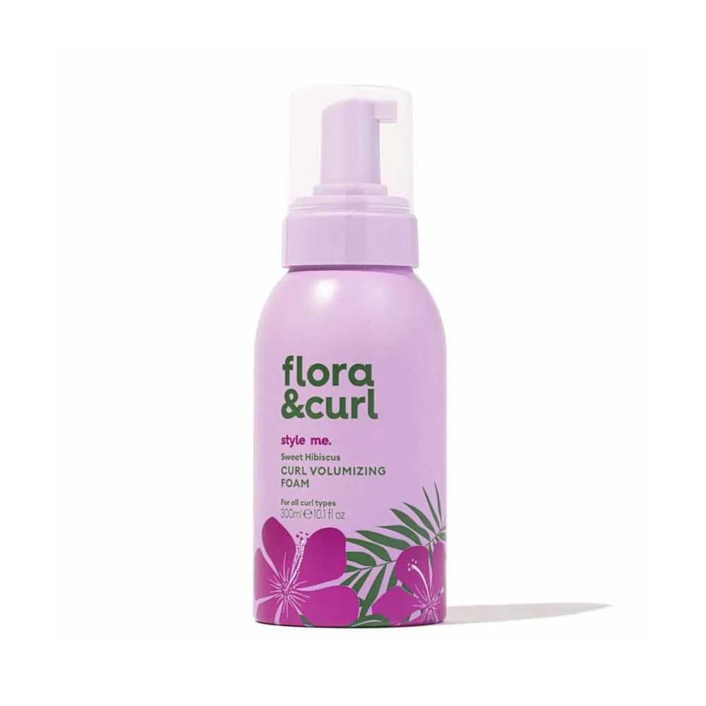 Flora & Curl Curl Volumizing Foam Sweet Hibiscus 300ml