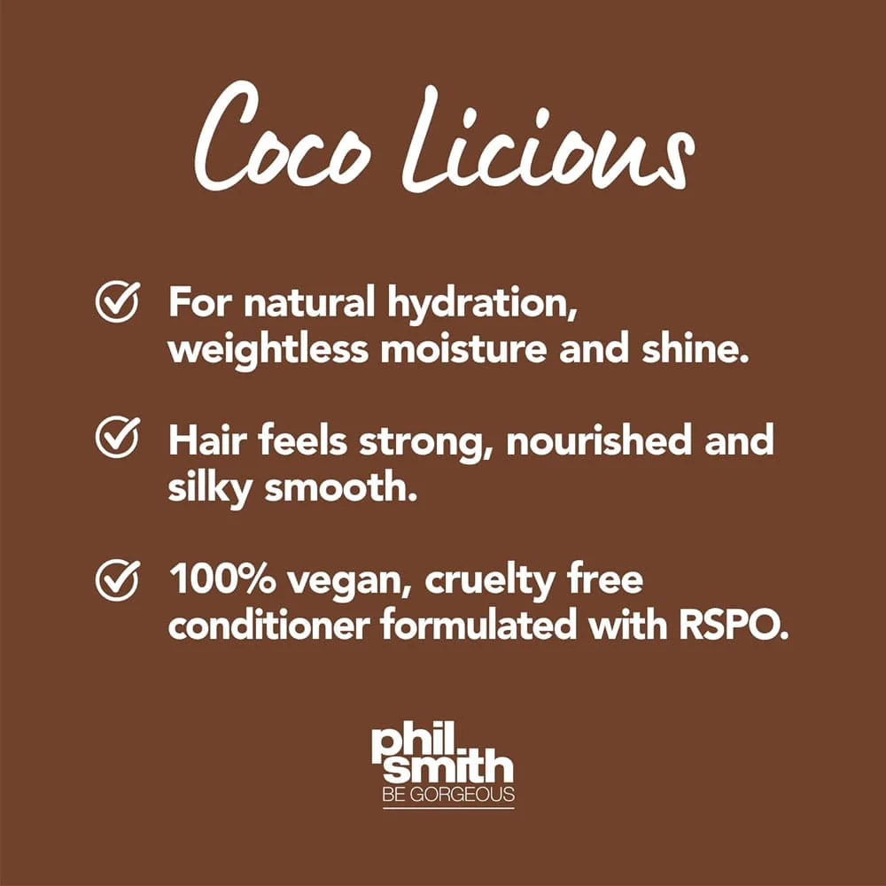Phil Smith Coco Licious Conditioner Coconut Oil 300ml 2 Phil Smith Coco Licious Conditioner Coconut Oil 300ml