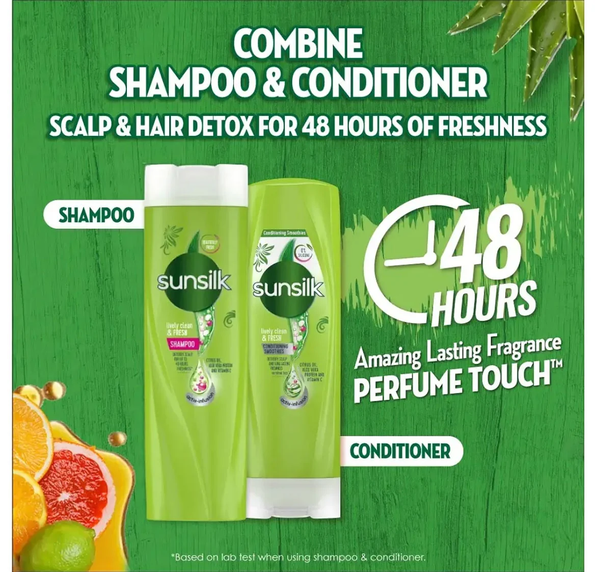 Sunsilk Shampoo Lively Clean & Fresh 160ml 2 Sunsilk Shampoo Lively Clean & Fresh 160ml