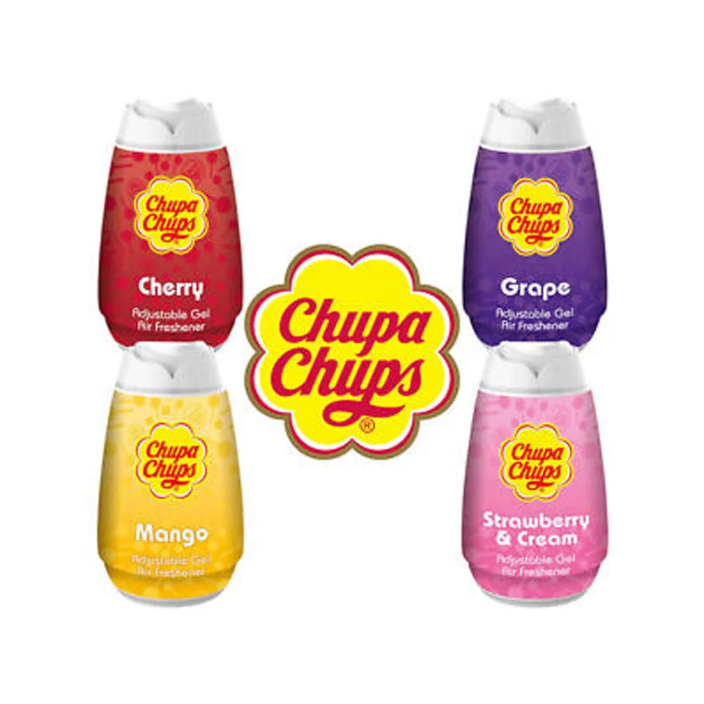 Chupa Chups Air Freshener Adjustable Gel Cherry 2 Chupa Chups Air Freshener Adjustable Gel Cherry