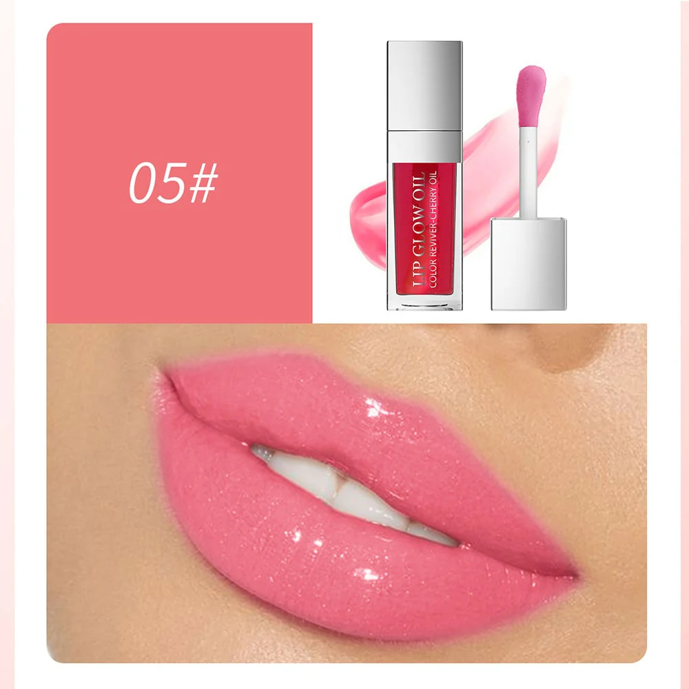 Hello Kiss Lip Glow Oil 05 Cherry 8ml 2 Hello Kiss Lip Glow Oil 05 Cherry 8ml