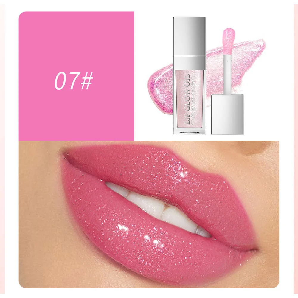 Hello Kiss Lip Glow Oil 07 8ml 2 Hello Kiss Lip Glow Oil 07 8ml