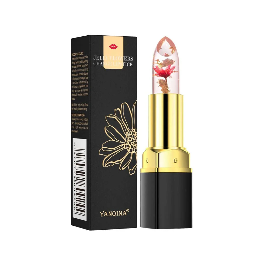 Yanqina Jelly Flowers Changing Lipstick 02 1 Yanqina Jelly Flowers Changing Lipstick 02