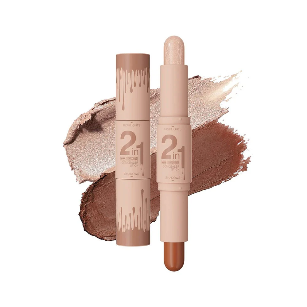 Hello Kiss 2-In-1 Three Dimensional Concealer Stick 04 4g 1 Hello Kiss 2-In-1 Three Dimensional Concealer Stick 04 4g