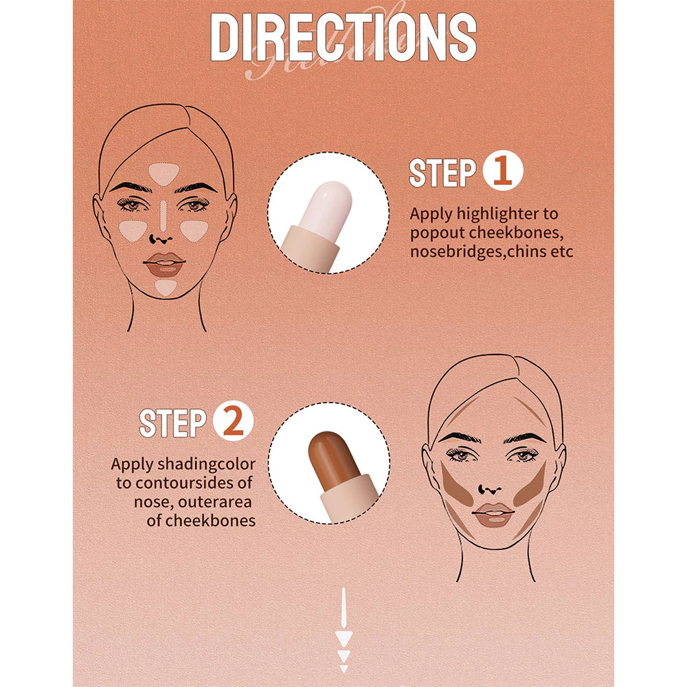 Hello Kiss 2-In-1 Three Dimensional Concealer Stick 04 4g 3 Hello Kiss 2-In-1 Three Dimensional Concealer Stick 04 4g
