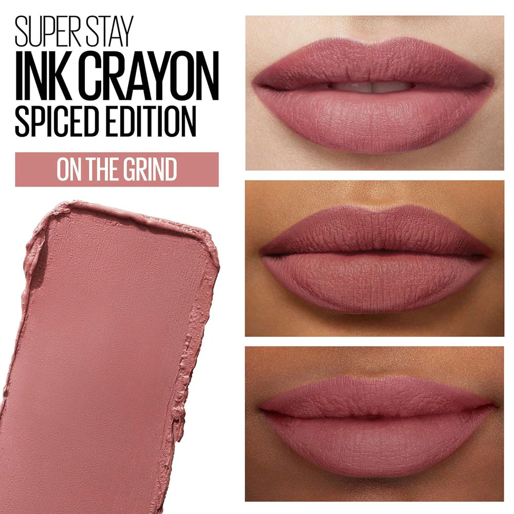 Maybelline SuperStay Ink Crayon 105 On The Grind 3 Maybelline SuperStay Ink Crayon 105 On The Grind