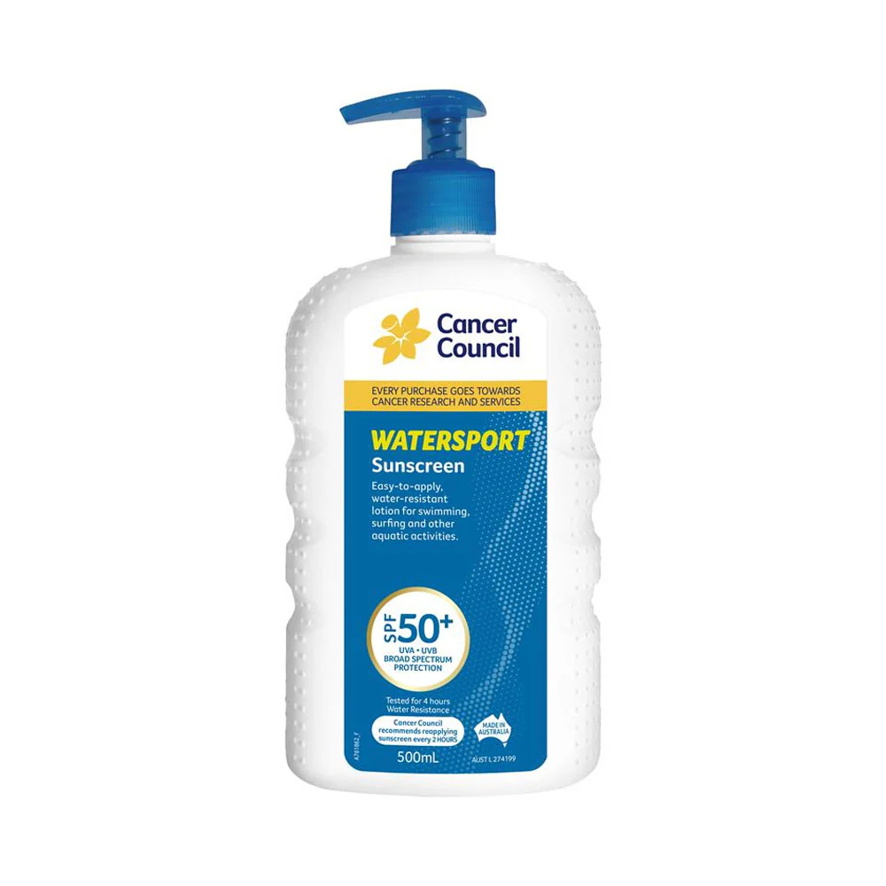 Cancer Council Sunscreen Watersport SPF 50+ 500ml