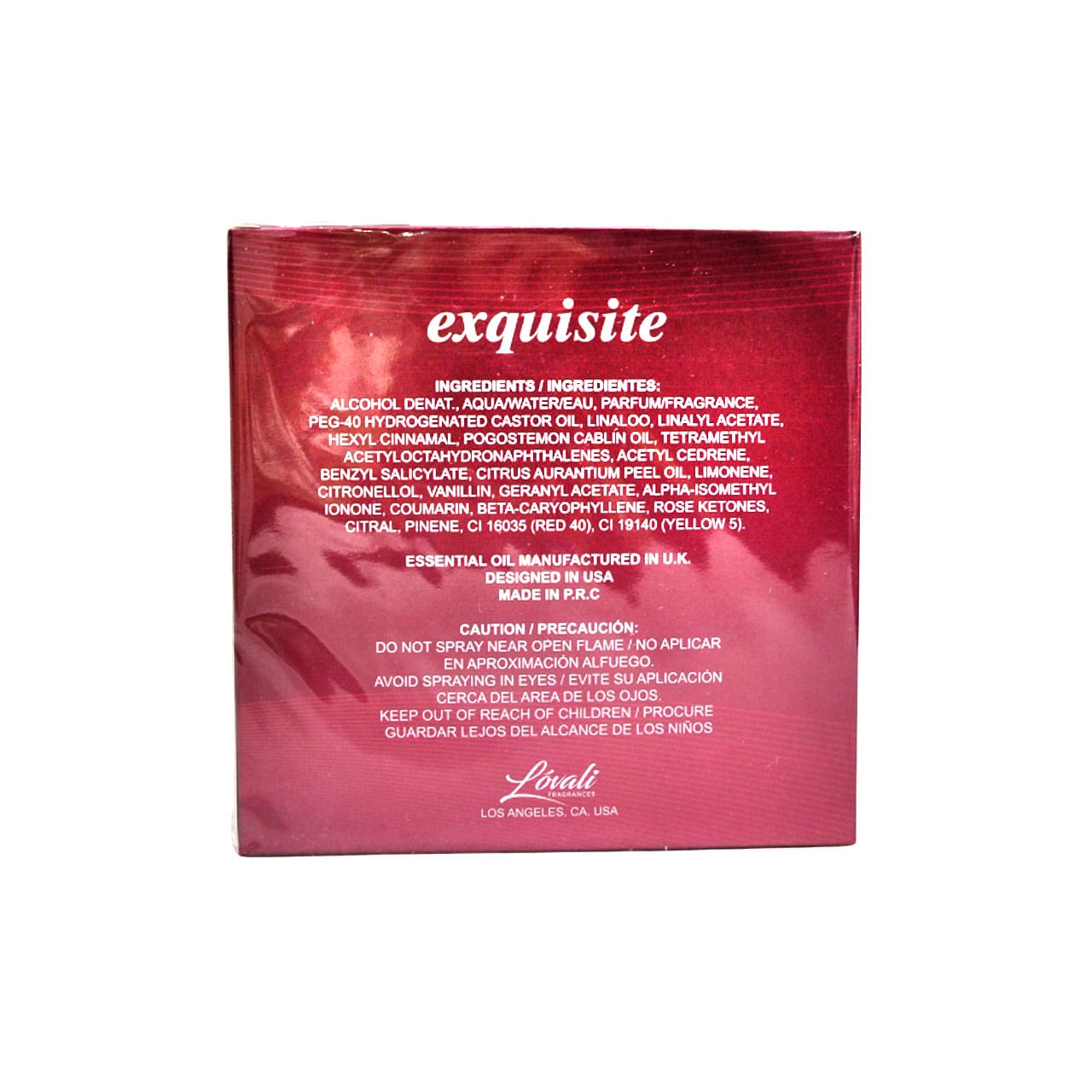 Lovali Exquisite Eau De Parfum 100ml 2 Lovali Exquisite Eau De Parfum 100ml