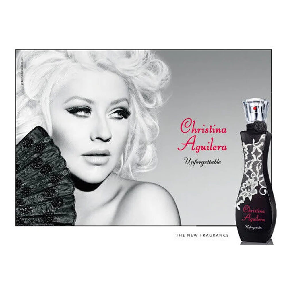 Christina Aguilera Unforgettable Eau De Parfum 75ml 2 Christina Aguilera Unforgettable Eau De Parfum 75ml