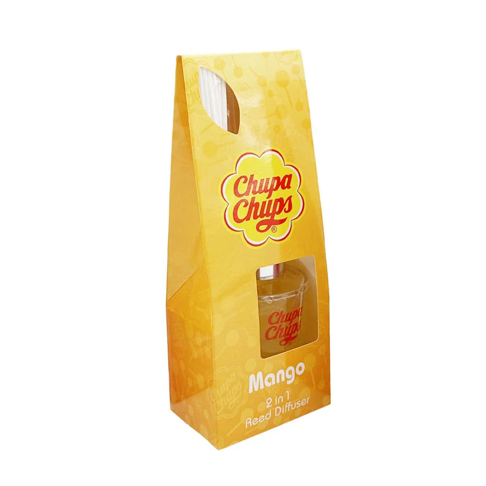 Chupa Chups Reed Diffuser 2-In-1 Mango 30ml 2 Chupa Chups Reed Diffuser 2-In-1 Mango 30ml