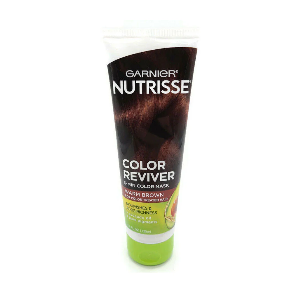 Garnier Nutrisse Color Reviver 5-Min Color Mask Warm Brown 125ml