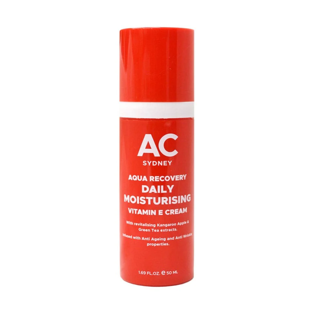 Australian Cosmetics Aqua Recovery Daily Moisturising Vitamin E Cream 50ml