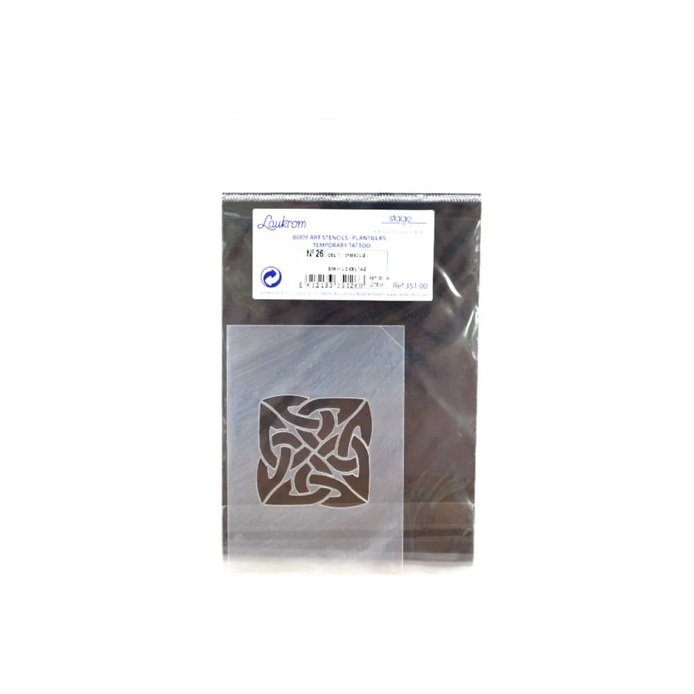 Stageline Laukrom Body Art Stencils Temporary Tattoo No 26 Celtic Symbol 2 1 Stageline Laukrom Body Art Stencils Temporary Tattoo No 26 Celtic Symbol 2