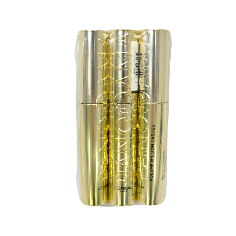 3x L'Oreal Panorama Volume Mascara Brown 2 3x L'Oreal Panorama Volume Mascara Brown