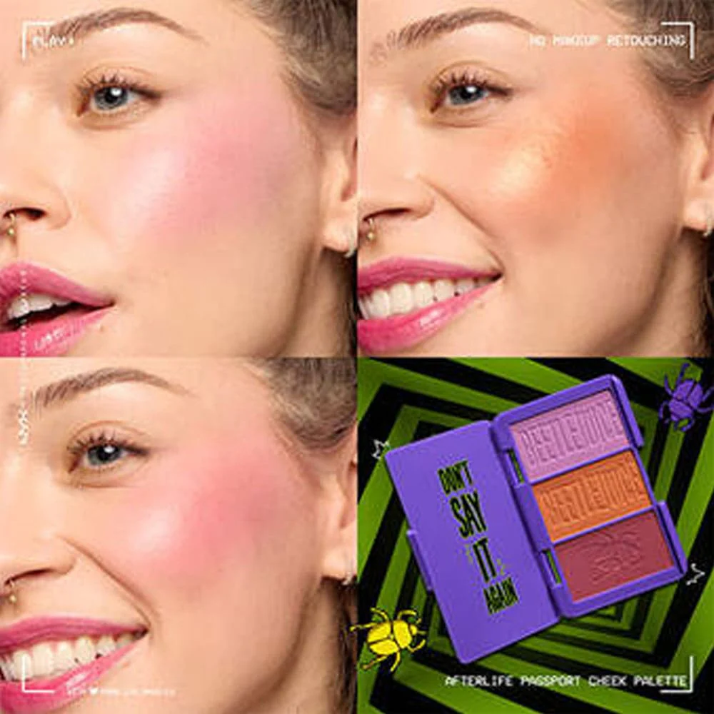 NYX Beetlejuice Afterlife Cheek Palette 2 NYX Beetlejuice Afterlife Cheek Palette
